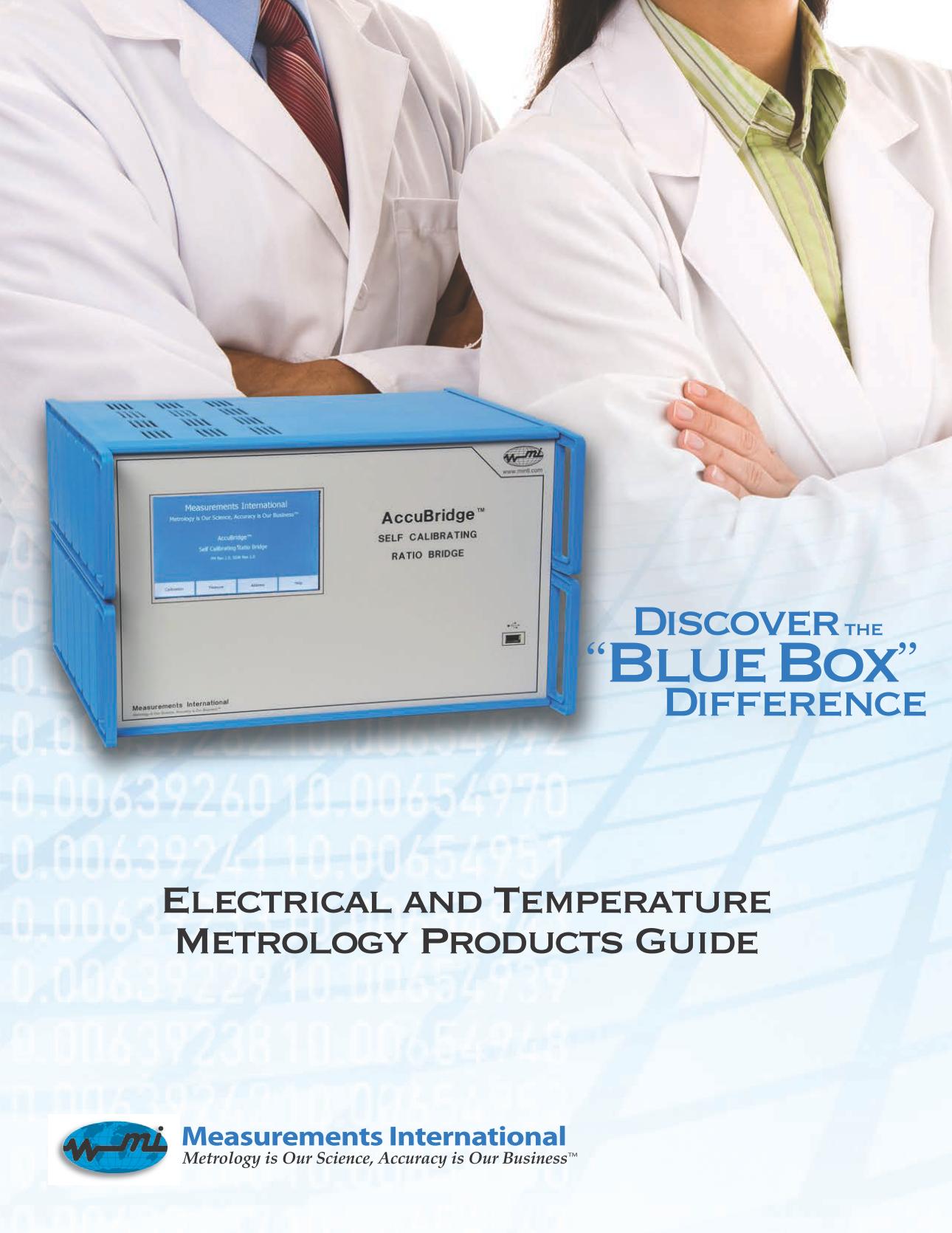 Electrical and Temperature Metrology Products Guide