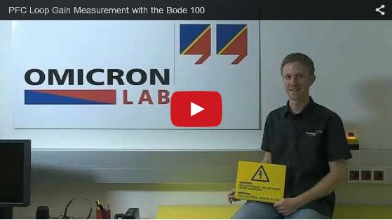 PFC Loop Gain Measurement with the Bode 100