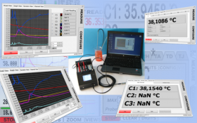 UT-ONE B03A 3-channels Thermometer readout 