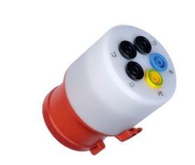 SA 8340 - Adapter 3-fázová zásuvka/banánek (32A)